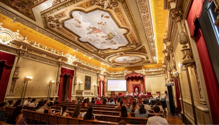 Verónica Ramallal en los Premios Innovatia 8.3 del Instituto de las Mujeres y la USC